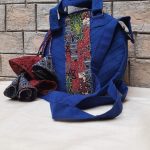 Ajrakh round sling bag 550Rs