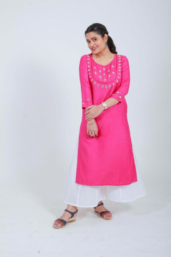 Dariya Hand Embroidered Kurta Buy Urmul Desert Crafts