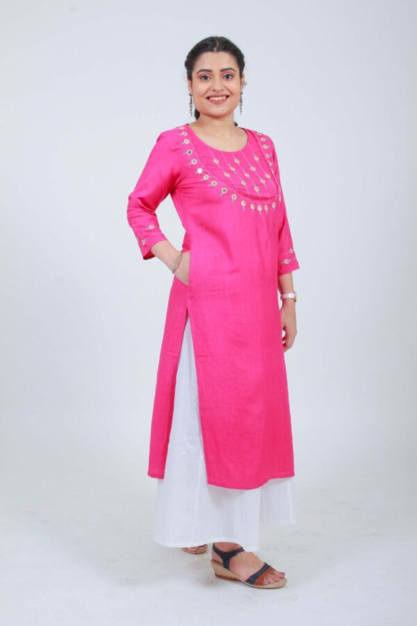 Dariya Hand Embroidered Kurta Buy Urmul Desert Crafts