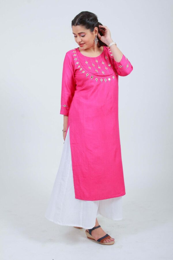 Dariya Hand Embroidered Kurta Buy Urmul Desert Crafts