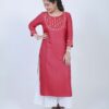 Mohini Hand Embroidered Kurta Buy Urmul Desert Crafts