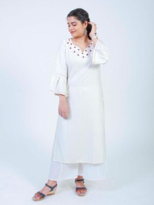 Bella Hand Embroidered kurta Buy Urmul Desert Crafts