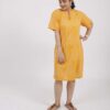 Ember Hand Embroidered slub dress Buy Urmul Desert Crafts