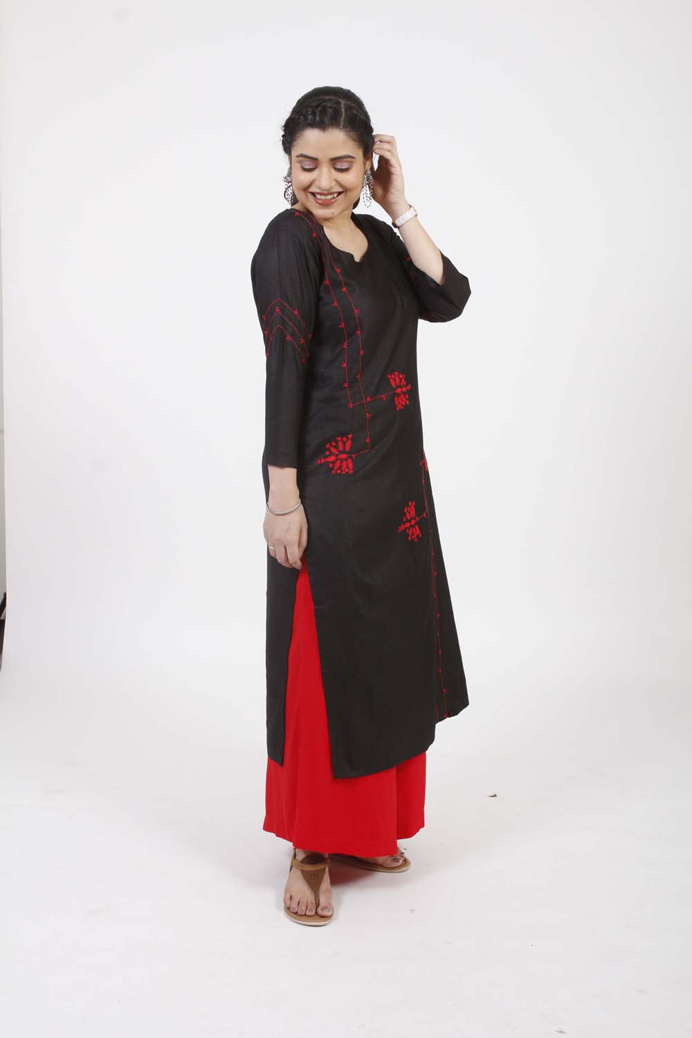Fatima Hand Embroidered Kurta Buy Urmul Desert Crafts Fatima Hand Embroidered Kurta Buy Urmul Desert Crafts