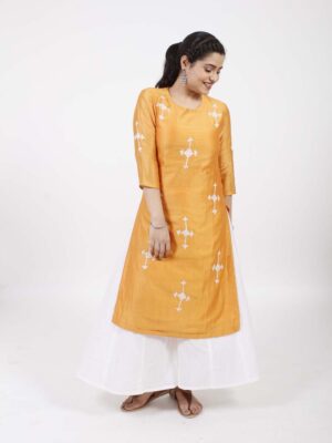 Champa Hand Embroidered kurta Buy Urmul Desert Crafts