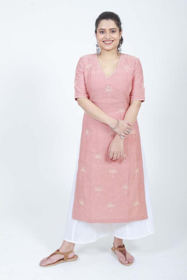 Diti Hand Embroidered kurta Buy Urmul Desert Crafts