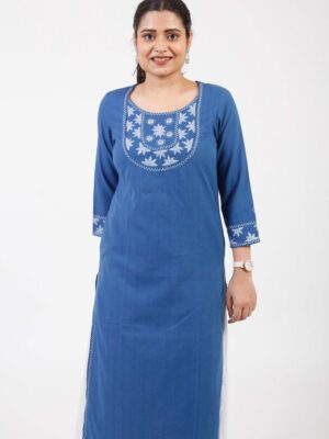 Anokhi Hand Embroidered Kurta Buy Urmul Desert Crafts