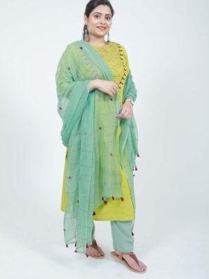 Paro Hand Embroidered kurta set Buy Urmul Desert Crafts