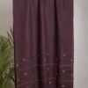 Mirror and datiya Hand Embroidered wine woollen stoles Buy Urmul Desert Crafts