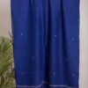 kungri Hand Embroidered blue woollen stoles Buy Urmul Desert Crafts