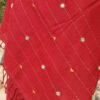 kungri and mirrior Hand Embroidered maroon woollen stoles Buy Urmul Desert Crafts
