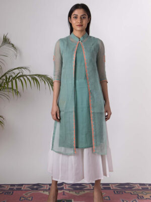 Rymaa Hand Embroidered kurti jacket Buy Urmul Desert Crafts