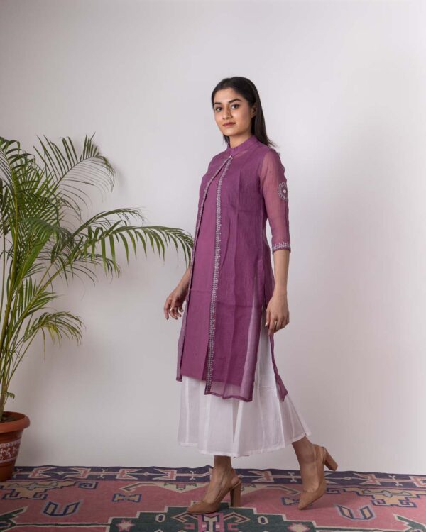 Aahana Hand Embroidered kurti jacket Buy Urmul Desert Crafts