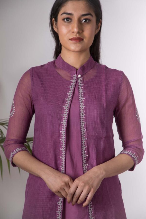 Aahana Hand Embroidered kurti jacket Buy Urmul Desert Crafts