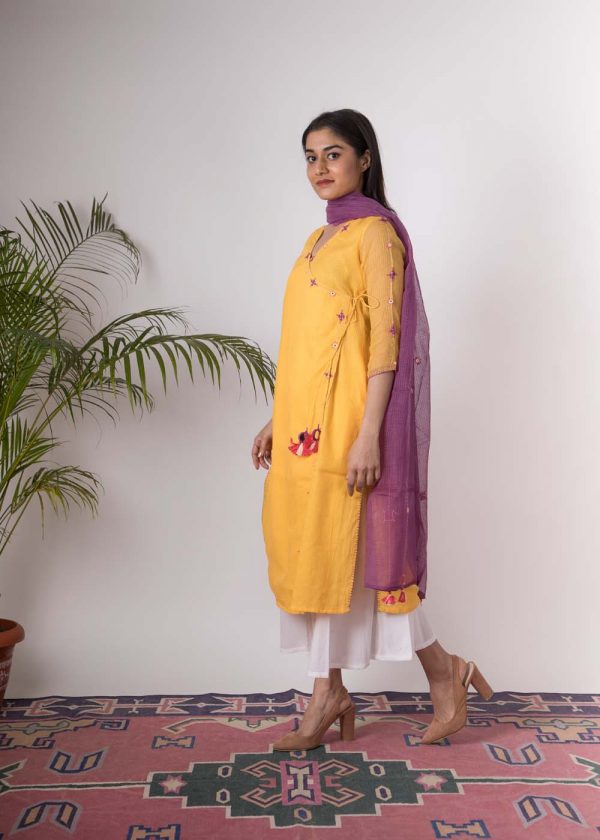 Alisha Hand Embroidered kurta Buy Urmul Desert Crafts