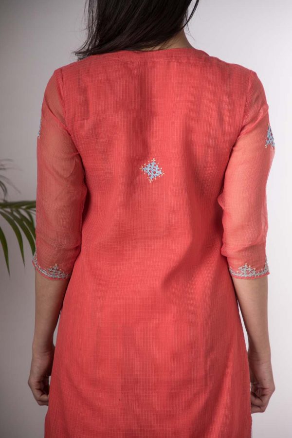Riya Hand Embroidered kurta Buy Urmul Desert Crafts