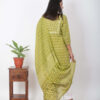 Mumtaz Handblock printed and Embroidered Green kurta. (3pc kurta,pant and dupatta) Buy Urmul Desert Crafts