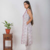 Bale Handblock printed and Embroidered white kurti Buy Urmul Desert Crafts