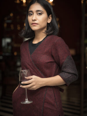 Eliana woolen kurti with pant Buy Urmul Desert Crafts