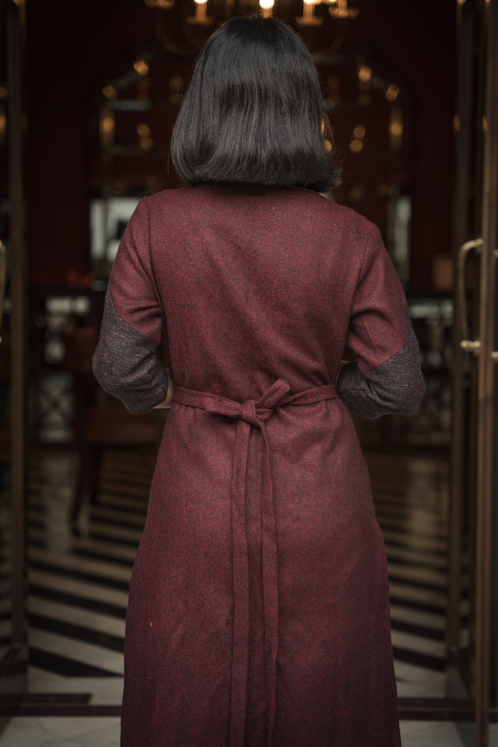 Eliana woolen kurti with pant Buy Urmul Desert Crafts