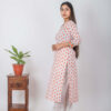 Ghazal Handblock printed and Embroidered mirror white kurta Buy Urmul Desert Crafts