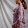 Laila Handblock printed and Embroidered shirt Buy Urmul Desert Crafts