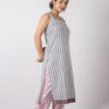 Parijat Handblock printed and Embroidered white kurti Buy Urmul Desert Crafts