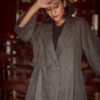 Ayla wool long jacket Buy Urmul Desert Crafts