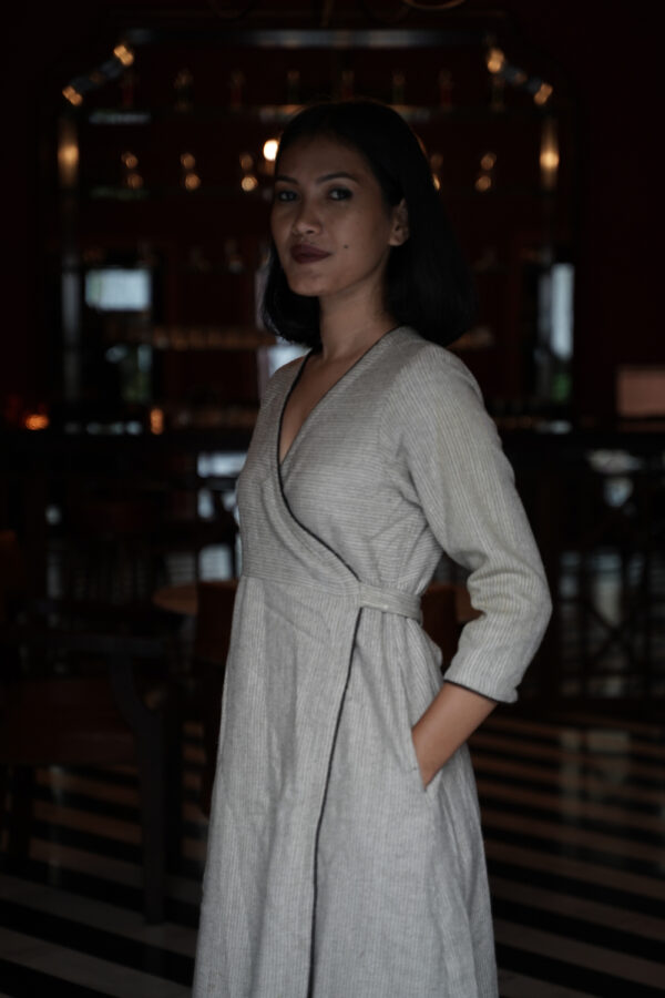 Zaidee wool dress Buy Urmul Desert Crafts