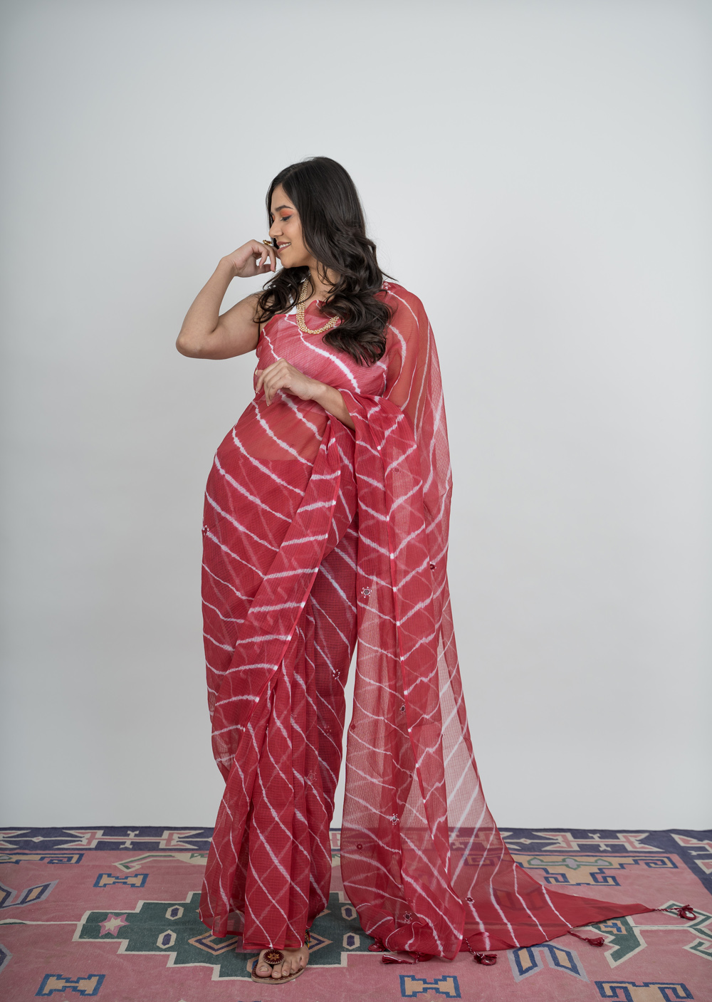 Malti Pure Cotton Kotta Doriya Saree Buy Urmul Desert Crafts Malti Pure Cotton Kotta Doriya Saree Buy Urmul Desert Crafts