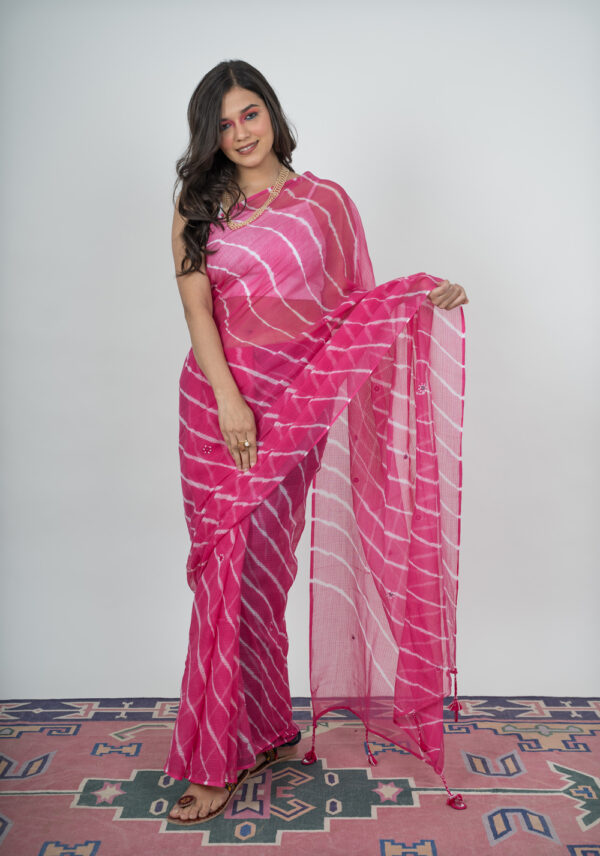 Chui Mui Pure Cotton Kotta Doriya Saree Buy Urmul Desert Crafts