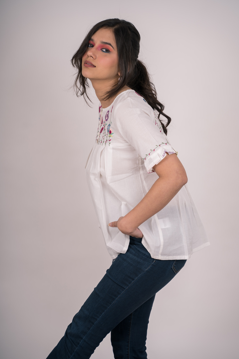 Samaa Pure Cotton Top Buy Urmul Desert Crafts Samaa Pure Cotton Top Buy Urmul Desert Crafts