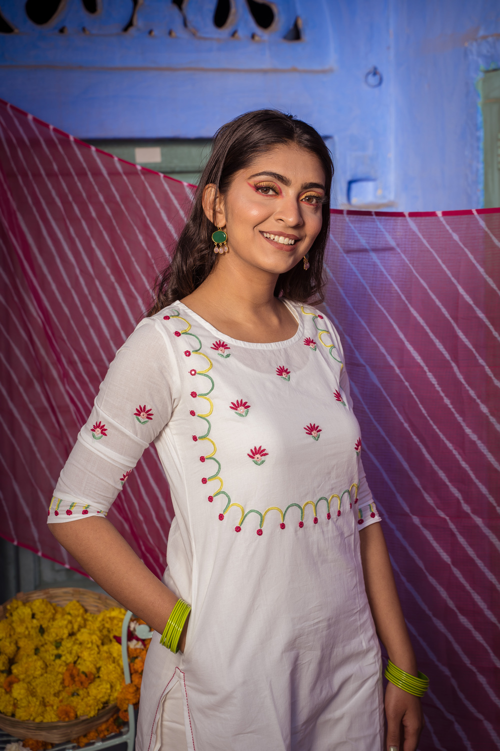 Khalq Pure Cotton Kurti set Buy Urmul Desert Crafts Khalq Pure Cotton Kurti set Buy Urmul Desert Crafts