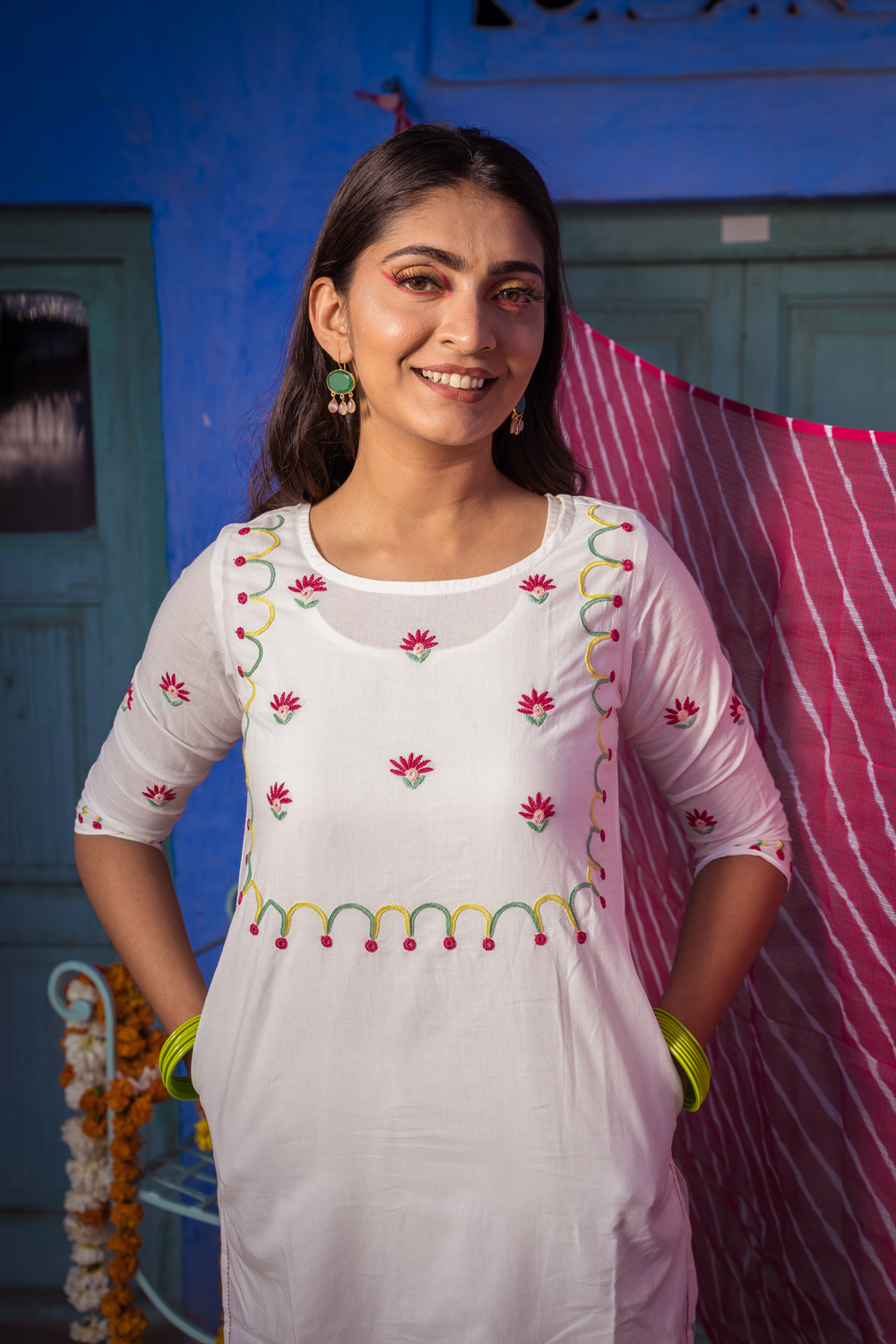 Khalq Pure Cotton Kurti set Buy Urmul Desert Crafts Khalq Pure Cotton Kurti set Buy Urmul Desert Crafts