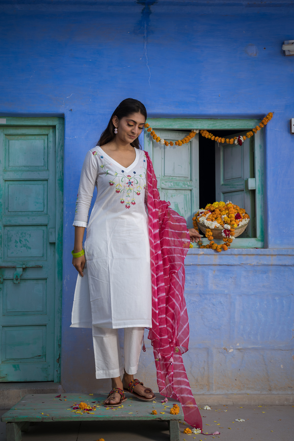 Khalq Pure Cotton Kurti set Buy Urmul Desert Crafts Khalq Pure Cotton Kurti set Buy Urmul Desert Crafts