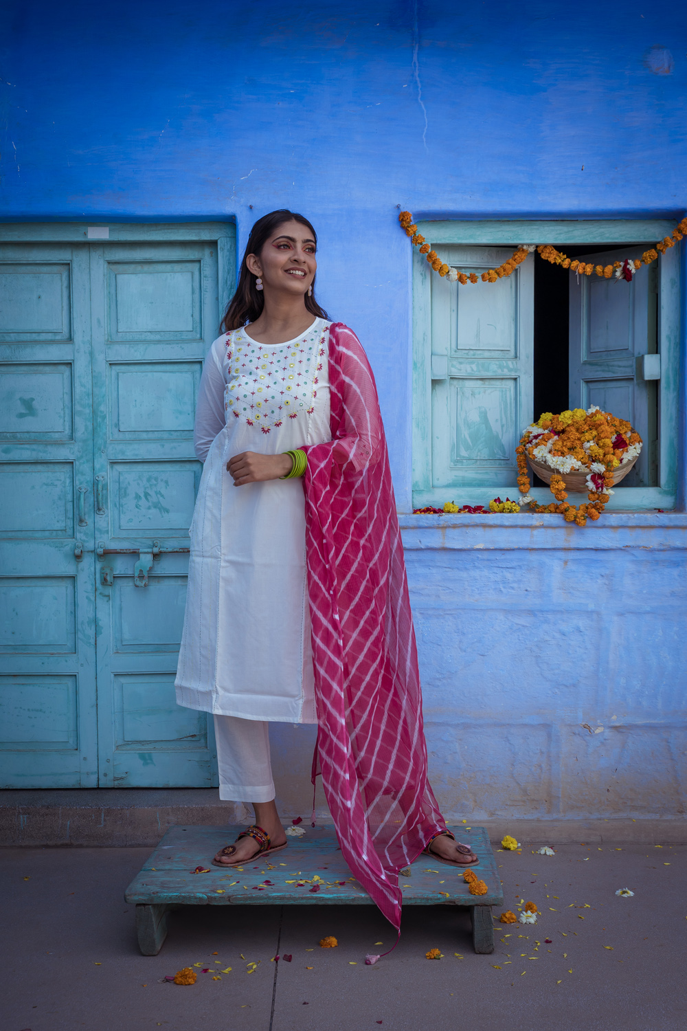 Najaat Pure Cotton kurta set Buy Urmul Desert Crafts Najaat Pure Cotton kurta set Buy Urmul Desert Crafts