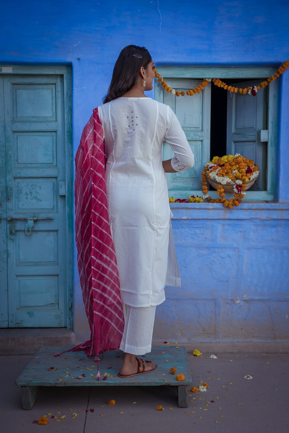 Najaat Pure Cotton kurta set Buy Urmul Desert Crafts Najaat Pure Cotton kurta set Buy Urmul Desert Crafts