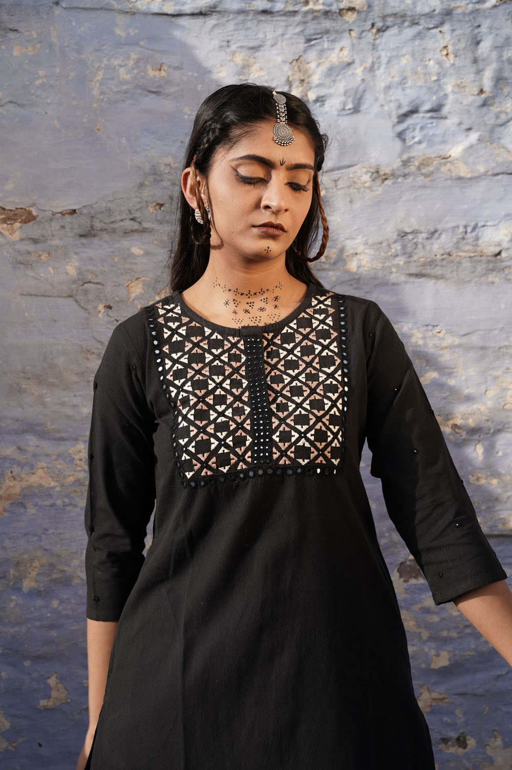 Faiz Handloom Kurti set Buy Urmul Desert Crafts