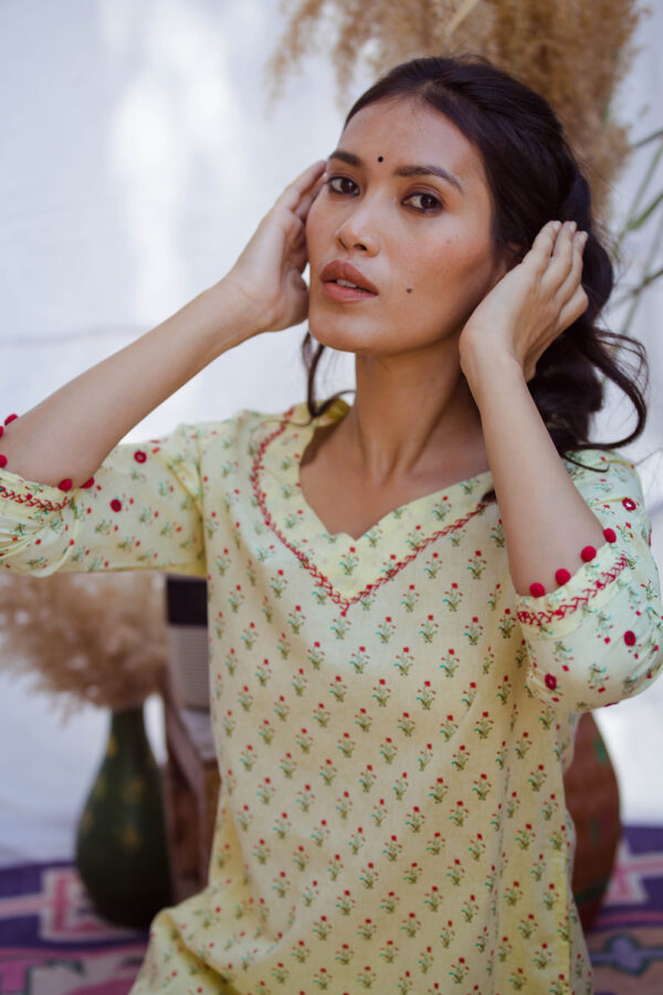 Rossy Bageecha Kurti Buy Urmul Desert Crafts