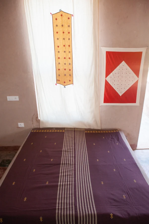 Meraki Extra Weft Double Bedsheet Buy Urmul Desert Crafts
