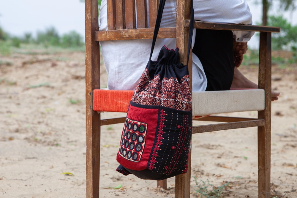 Desert Dazzler Potli Bag Buy Urmul Desert Crafts Desert Dazzler Potli Bag Buy Urmul Desert Crafts