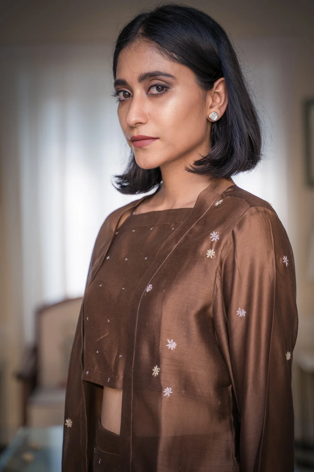 Amber Solasta chanderi skirt set Buy Urmul Desert Crafts Amber Solasta chanderi skirt set Buy Urmul Desert Crafts