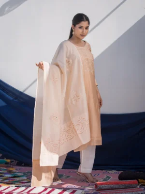 Advika Festive Chanderi Kurti Buy Urmul Desert Crafts
