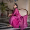 Cosmos Solasta chanderi kurta set Buy Urmul Desert Crafts