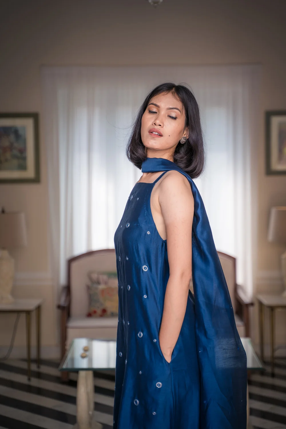 Moonflower Solasta Chanderi Kurti Buy Urmul Desert Crafts Moonflower Solasta Chanderi Kurti Buy Urmul Desert Crafts