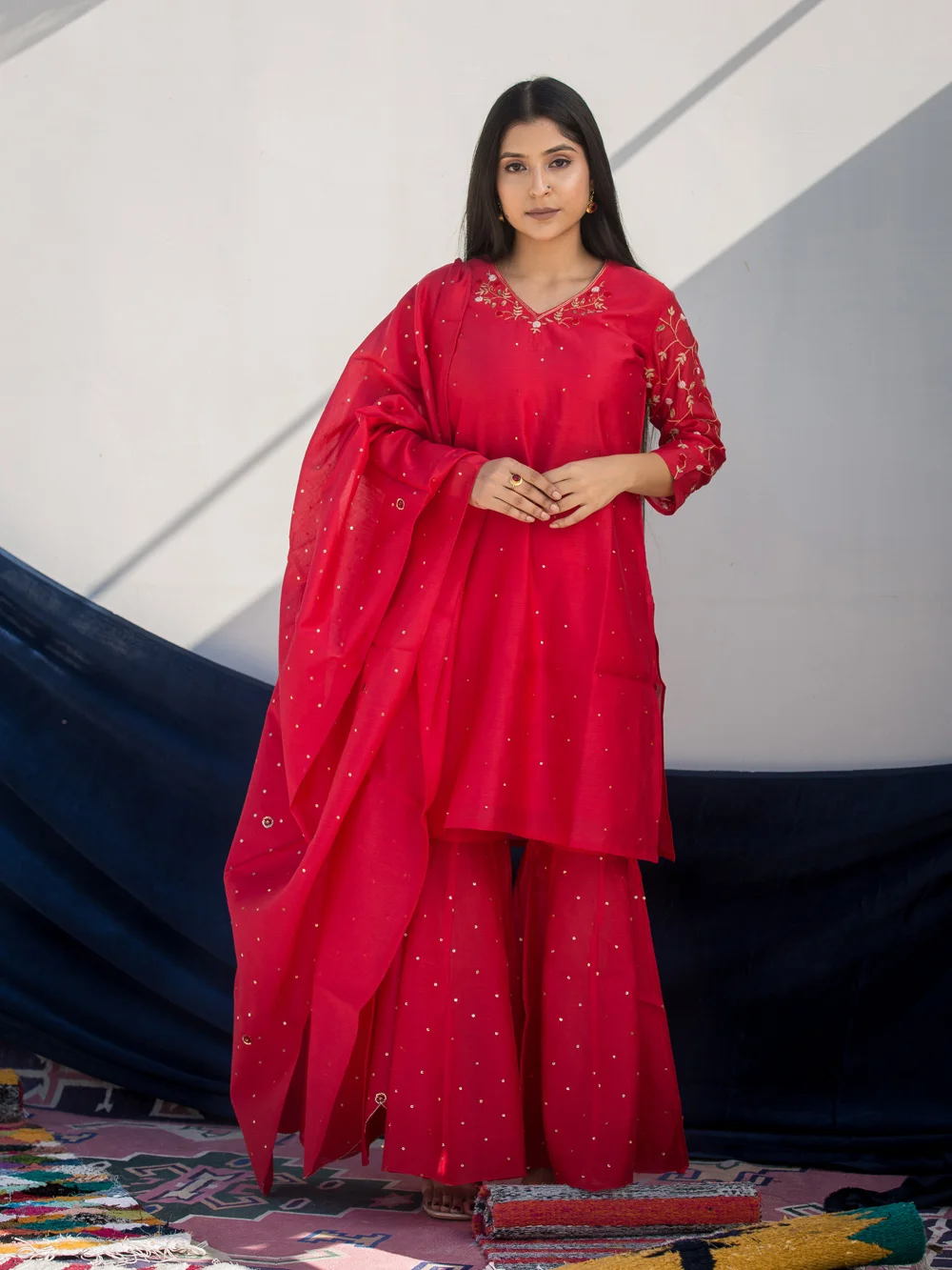 Saba Festive Chanderi Kurti Buy Urmul Desert Crafts Saba Festive Chanderi Kurti Buy Urmul Desert Crafts