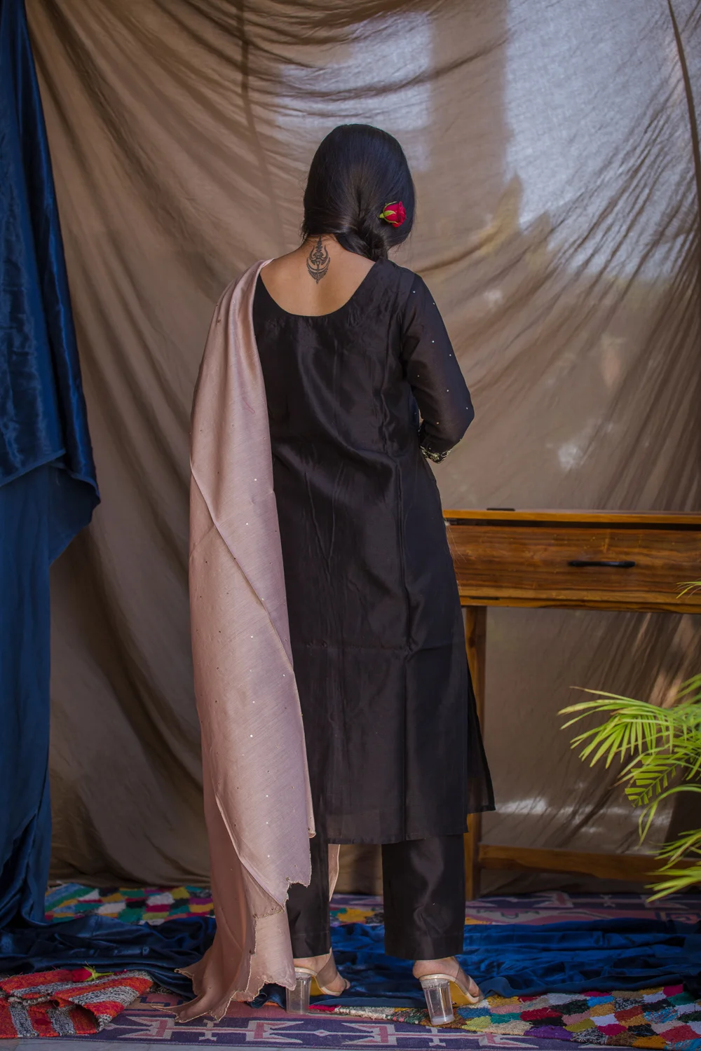 Shiza Festive Chanderi Kurti Buy Urmul Desert Crafts Shiza Festive Chanderi Kurti Buy Urmul Desert Crafts