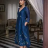 Valeria Solasta Chanderi wrap dress Buy Urmul Desert Crafts