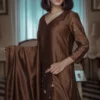 Pine Solasta chanderi kurta set Buy Urmul Desert Crafts