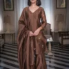Pine Solasta chanderi kurta set Buy Urmul Desert Crafts